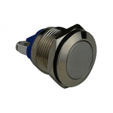 Кнопка металлическая ENERGIO TY19-211A плоский болт без фиксации NO