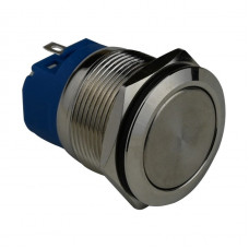 Кнопка металлическая ENERGIO TYJ22-211 плоская без фиксации