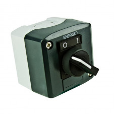 Кнопочный пост ENERGIO XAL-D134 с секторным переключателем 1-0 NO