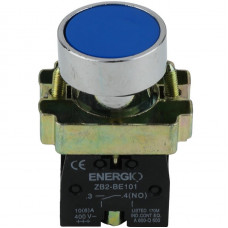 Кнопка ENERGIO XB2-BA61 ПУСК синяя NO