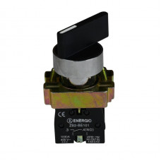 Переключатель секторный ENERGIO XB2-BJ21 1-0 длинная ручка NO