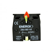 Блок контакт ENERGIO ZB2-BE102 NC