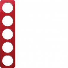 Рамка 5Х красный прозрачный/пол.белье, акрил, R.1 10152349, Гарантия