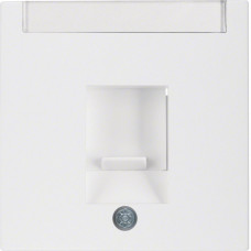 Накладка для суппортов под модуль RJ12/RJ45, пол.белье матовое S.1/B.х 11701909, Гарантия
