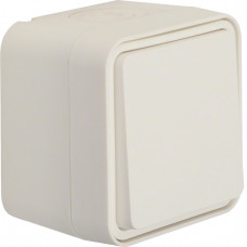 Выключатель крестовый IP55, пол.белый, 10АX/250В W.1, Гарантия