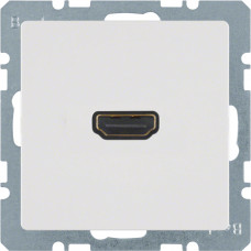 HDMI-розетка, подключение сзади под углом 90град., пол.белье, Q.х 3315436089, Гарантия