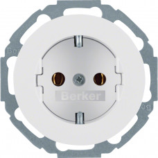 Розетка с ж/к с наклоном на 45град., 16А/250В, пол.белье, R.1/R.3 47272089, Гарантия