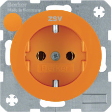 Розетка с ж/к красная с надписью ZSV, 16А/250В, R.1/R.3 47432007, Гарантия