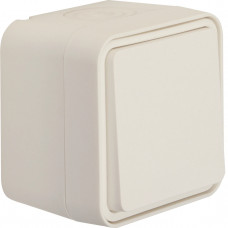 Кнопка IP55, белая, 10АX/250В W.1 50453522, Гарантия