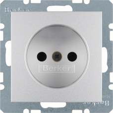 Розетка без ж/к, зах.контактов, алюминий, 16А/250В B.х 6167331404, Гарантия
