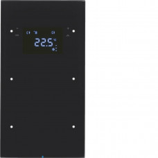 Стеклянный сенсор 2-кан. с регул.темп-ры, черный, TS Sensor R.1 75642055, Гарантия