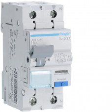RCBO 1P+N 6kA C-10A 300mA A HI AFH960, Гарантия