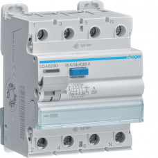 УЗВ 4P 10kA 25A 30mA CDA625D, Гарантия