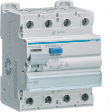 УЗО 4P 10kA 63A 100mA CEA663D, Гарантия