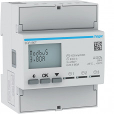 Счетчик 1-фазный прямого подключения 3х80А, 4М, MODBUS, Гарантия