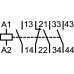 Контактор корпусный 4P, 3НВ+1НЗ, 24В-АС, 4А AC-15 EVR00431D, Гарантия