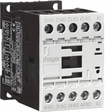Контактор корпусный 4P, 4НВ, 24В-АС, 4А AC-15 EVR00440D, Гарантия