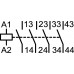 Контактор корпусный 4P, 4НВ, 24В-АС, 4А AC-15 EVR00440D, Гарантия