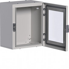 Шкаф металлический ORION Plus, IP65, прозрачная дверь, 350x300x200мм FL155A, Гарантия