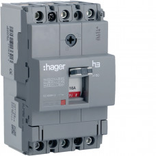 Автоматический выключатель x160, In=16А, 3п, 18kA, Тффикс./Мффикс., Гарантия