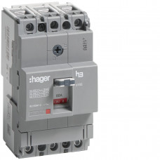 Автоматический выключатель Тффикс./Мффикс. x160 In=80А 3п 18kA Hager, Гарантия