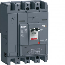 Автоматический выключатель h3+, P630, In=630A, 4п, 70kA, LSI HEW631JR, Гарантия