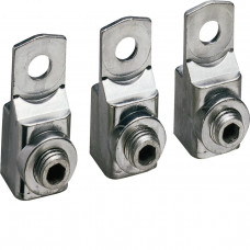 Комплект клемм для Al и Cu, 250А, 16-185мм2, 3п HZ074, Гарантия