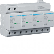 Разрядник (ПЗИП) T1+T2 4P Uc 350V 25kA 1,5kV TNS/TT +доп.контакт, Гарантия