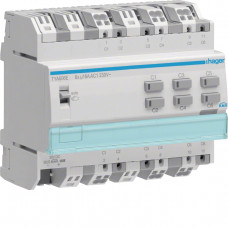 Устройство для освещения и жалюзи KNX 6-канальное, 16A TYA606E, Гарантия