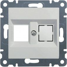 Панель двойная для RJ12/RJ45 Lumina, белая WL2320, Гарантия