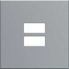 Накладка для розеток USB Gallery серебряная WXD112T, Гарантия Накладка для розеток USB Gallery серебряная WXD112T, Гарантия