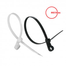 Стяжка 4*150 с кольцом черная МЕГАтек