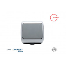 Выключатель наружный 1кл. Country Aqua МЕГАтек IP54 MTAQ-0101-001