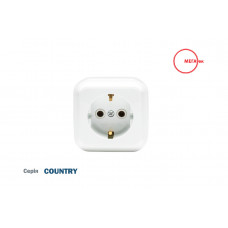 Розетка 1-я ж/к снаружи Country МЕГАтек MTC-0109-003