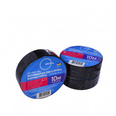 Изоляционная ПВХ лента МЕГАтек 10метров черная 0,12*19 огнестойкая МТИ-0103-1001