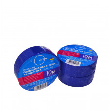 Изоляционная ПВХ лента МЕГАтек 10метров синяя 0,12*19 огнестойкая МТИ-0103-1012