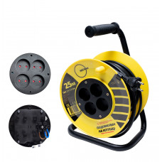 Удлинитель на катушке МЕГАтек 25м (2*1,5) ПВС МТП-0108-1004