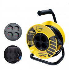 Удлинитель на катушке МЕГАтек 30м (2*1,5) ПВС МТП-0108-1005