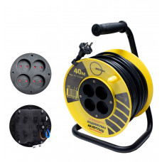 Удлинитель на катушке МЕГАтек 40м (2*1,5) ПВС МТП-0108-1006