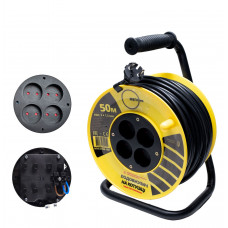 Удлинитель на катушке МЕГАтек 50м (2*1,5) ПВС МТП-0108-1007