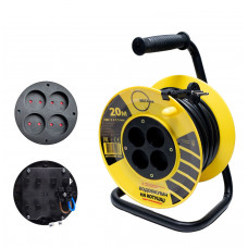 Удлинитель на катушке МЕГАтек 20м (2*2,5) ПВС МТП-0108-1008