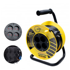 Удлинитель на катушке МЕГАтек 25м (2*2,5) ПВС МТП-0108-1009