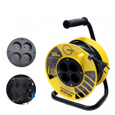 Удлинитель на катушке МЕГАтек 30м (2*2,5) ПВС МТП-0108-1010