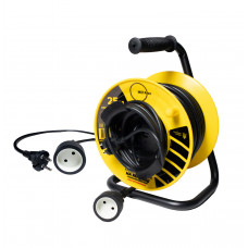 Удлинитель на катушке с выносной розеткой МЕГАтек 25м (2*2,5) ПВС МТП-0108-1017