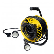 Удлинитель на катушке с выносной розеткой МЕГАтек 50м (2*2,5) ПВС МТП-0108-1020