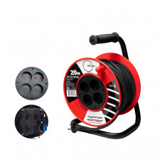 Удлинитель на катушке МЕГАтек 20м (2*1,5) КГ МТП-0108-1044