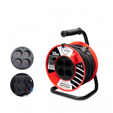 Удлинитель на катушке МЕГАтек 25м (2*2,5) КГ МТП-0108-1050