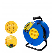 Удлинитель на катушке с выключателем от перенапряжения МЕГАтек с/с 25м (3*1,5) ПВС МТП-0108-2005