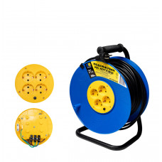 Удлинитель на катушке с выключателем от перенапряжения МЕГАтек с/с 50м (3*1,5) ПВС МТП-0108-2008