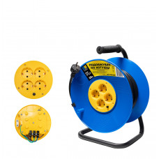 Удлинитель на катушке с выключателем от перенапряжения МЕГАтек с/с 20м (3*2,5) ПВС МТП-0108-2009